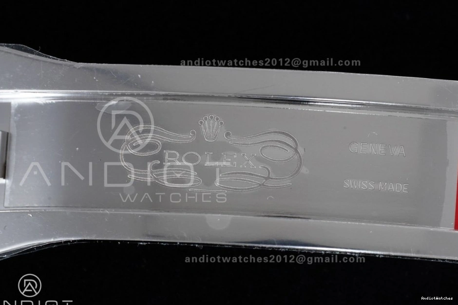 Diamonds SoftTouch Oysterflex Dial Strap Silver 816 Black (Weighted) VS4131 on 1:1 Best V2 126519 VSF Daytona Edition 1103